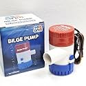 ANM SALES 12V 1100GPH Bilge Pump For Water Boat Ship. DC Pump Solar Boat Pump. 36W / Silent Operation. Bilge Submersible Pump.