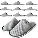 Anmerl 10 Pairs Disposable Hotel Slippers -