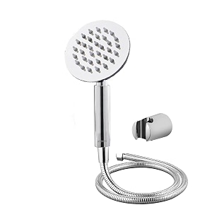 premium multipurpose hand spray hand shower set chrome finish with 15mtr ss shower tube and wall hook ax-hs14