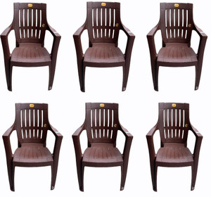 anmol anmol feroz 8001 turbo set of 6 chair plastic outdoor chair