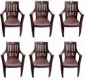 Anmol ANMOL FEROZ 8001 TURBO SET OF 6 CHAIR Plastic Outdoor Chair