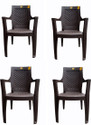 Anmol FEROZ 8003 SET OF 4 BROWN