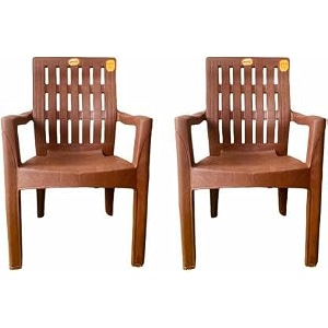 ANMOL Kelvin Brown Chair Fully Comfort and