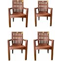 ANMOL Kelvin Brown Chair Fully Comfort and