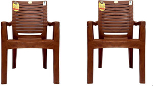 anmol moulded fortuner high back chair with heavy structure build chair for home plastic outdoor chair