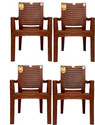 Anmol Moulded High Back Chair Strong Structure Build Chair for Home, Garden Plastic Outdoor Chair