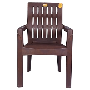 anmol plastic moulded orthopaedic chair with fully comfort weight bearing capacity 200kg set of 1 shree ganesh online original seller brown