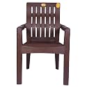 ANMOL Plastic Moulded Orthopaedic Chair With Fully Comfort (Weight Bearing Capacity 200Kg) (Set Of 1) Shree Ganesh Online Original Seller, Brown