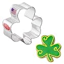 Ann Clark Shamrock Cookie Cutter Small, 2-1/2” Made in USA