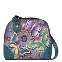 Anna by Anuschka Leather Small Multi Compartment Zip-Around Organizer