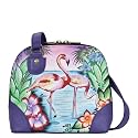 Anna by Anuschka Leather Small Multi Compartment Zip-Around Organizer