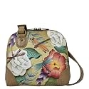 Anna by Anuschka Leather Small Multi Compartment Zip-Around Organizer