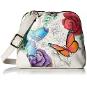 Anna by Anuschka Leather Small Multi Compartment Zip-Around Organizer