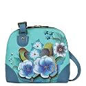Anna by Anuschka Leather Small Multi Compartment Zip-Around Organizer