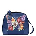 Anna by Anuschka Leather Small Multi Compartment Zip-Around Organizer