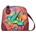 Anna by Anuschka Leather Small Multi Compartment Zip-Around Organizer