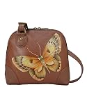 Anna by Anuschka Leather Small Multi Compartment Zip-Around Organizer