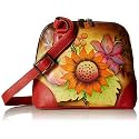 Anna by Anuschka Leather Small Multi Compartment Zip-Around Organizer