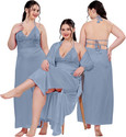 ANNA TEXTILES Women Nighty