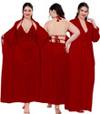 ANNA TEXTILES Women Nighty