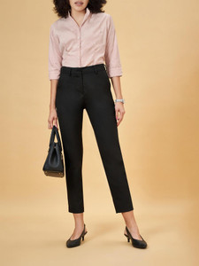 Annabelle by Pantaloons Regular Fit Women Black