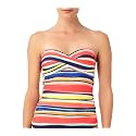 Anne Cole womens Front-shirred Bandeau One-piece Swimsuit One Piece Swimsuit