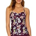 Anne Cole womens Front-shirred Bandeau One-piece Swimsuit One Piece Swimsuit