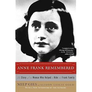 anne frank remembered the story of the woman who helped to hide the frank family