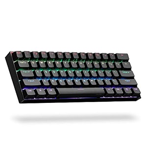 anne pro 2 60 wiredwireless mechanical keyboard kailh box white switchblack case - full keys programmable - true rgb backlit - tap arrow keys - double shot pbt keycaps - nkro - 1900mah battery