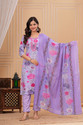 ANNEIV Women Kurta Pant Dupatta Set