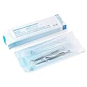 Annhua 100 Pcs Self Sealing Sterilization Pouches, 7.8 x 1.9 Inches