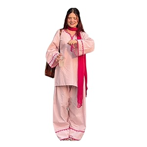 ANNI Designer Cora Cotton Farshi Salwar Suit