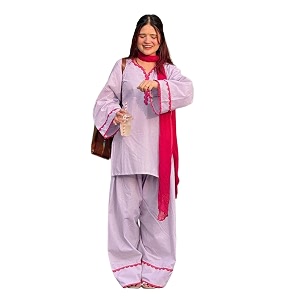 ANNI Designer Cora Cotton Farshi Salwar Suit