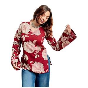 ANNI Designer Cotton Short Kurti for Women
