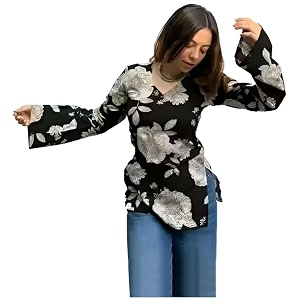 ANNI Designer Cotton Short Kurti for Women