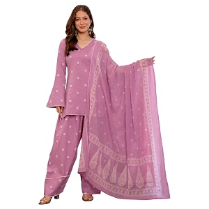 ANNI DESIGNER Farshi Salwar Suit Cotton