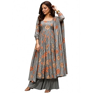 ANNI Designer Kurta Set for Women Viscose