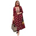 ANNI Designer Rayon Straight Printed Kurta