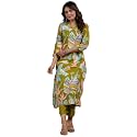 ANNI Designer Women39s Chanderi Straight Printed 2Pc