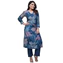 ANNI Designer Women39s Chanderi Straight Printed 2Pc