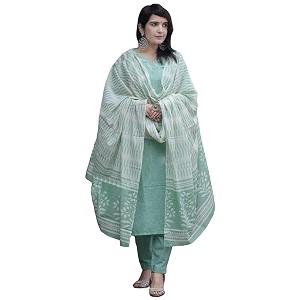 ANNI DESIGNER Womens Cotton Blend Printed Straight