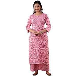 ANNI DESIGNER Womens Cotton Blend Kurta