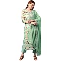 ANNI DESIGNER Women39s Cotton Blend Printed Kurta