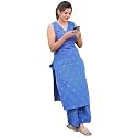ANNI Designer Women39s Cotton Blend Straight Printed