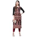 ANNI DESIGNER Women39s Crepe Regular Kurta