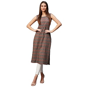 ANNI Designer Womens Cotton Blend Straight Fit
