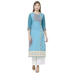 ANNI DESIGNER Womens Crepe Regular Saree