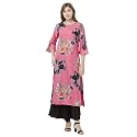 ANNI Designer Women39s Crepe Regular Kurta