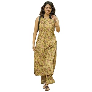ANNI Designer Womens Rayon Blend Straight Printed