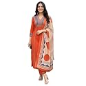 ANNI Designer Women39s Rayon Viscose Straight Printed